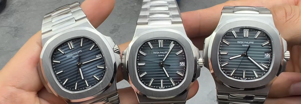 Nautilus Replica 3K vs BBF vs DDF