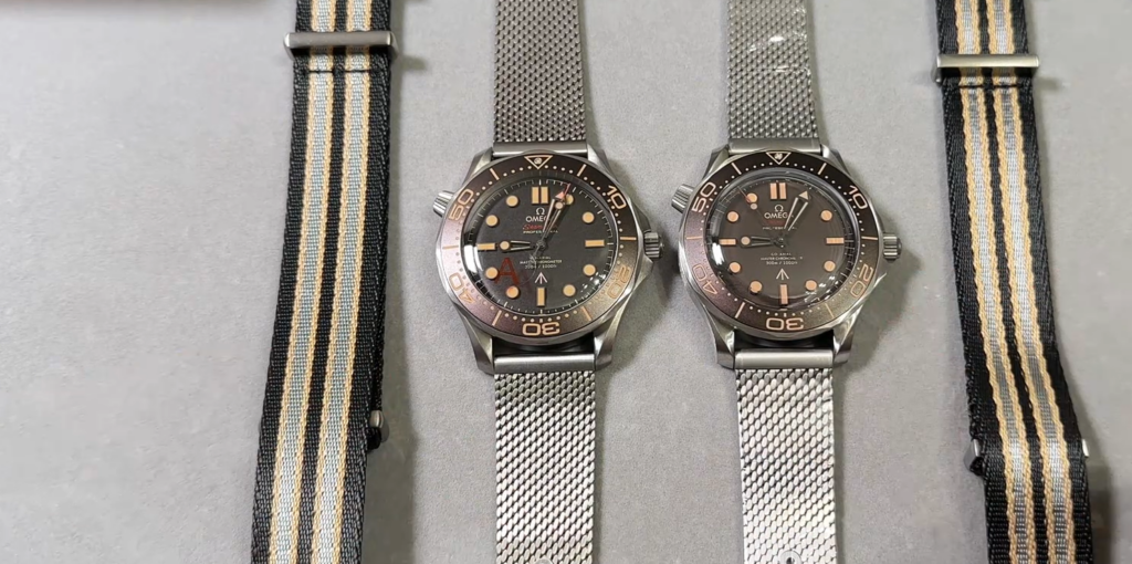 Omega No Time to Die VS vs OR