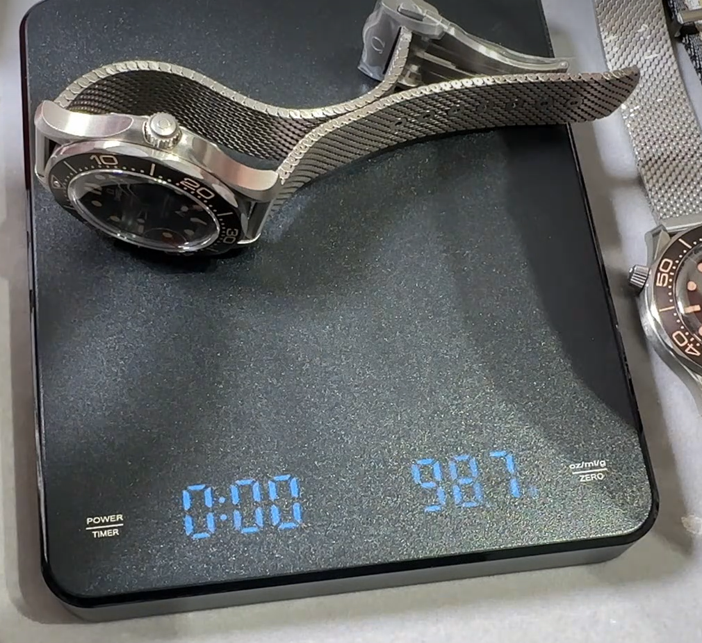 VS No Time to Die Weight
