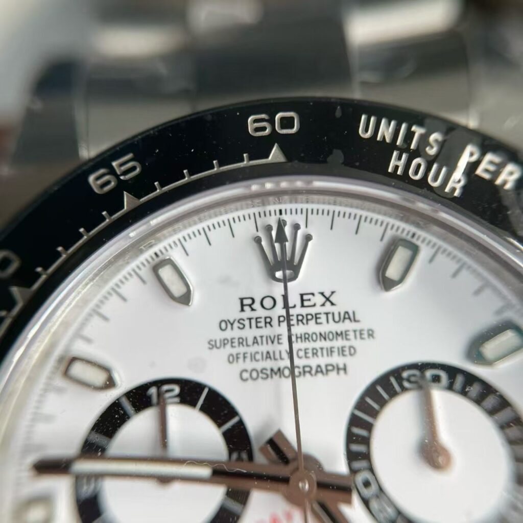 Rolex Daytona Panda White Bezel Markers