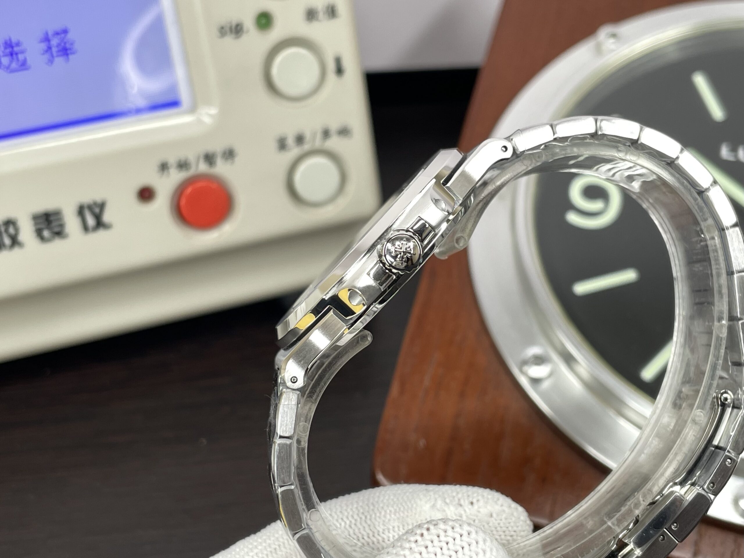 Replica Patek Philippe Nautilus 5811 Weighted Blue Dial Clone 330 Movement - Image 8