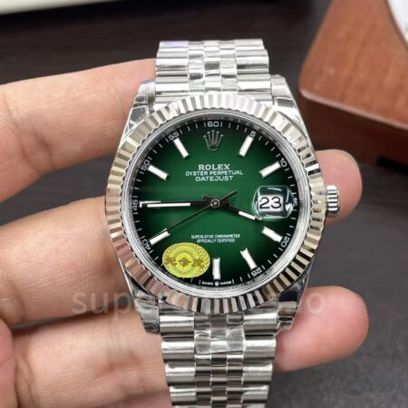 Replica Rolex 2026 Datejust Ombre Green